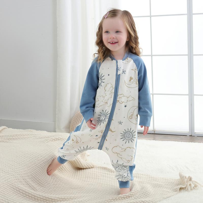 Túi Ngủ Cho Bé Hình Hoạt Hình Infantil Mùa Xuân Cho Cotton Cho Bé Tay Dài Giấc Ngủ Bao Trẻ Em Giường Mềm Trẻ Em Bộ Đồ Ngủ Quần Áo 2021