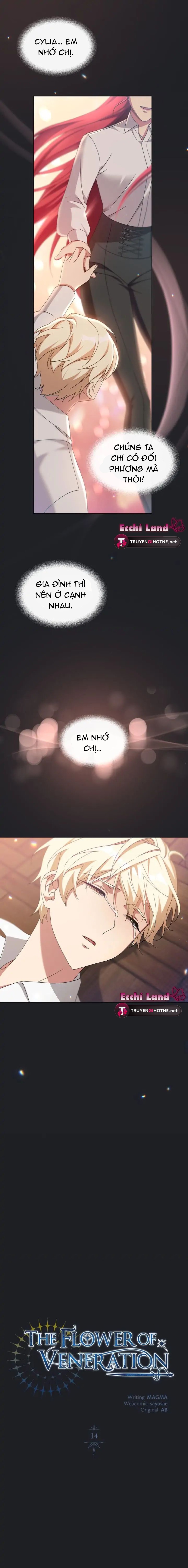 Đóa Hoa Tôn Kính chapter 14.1 - Trang 11