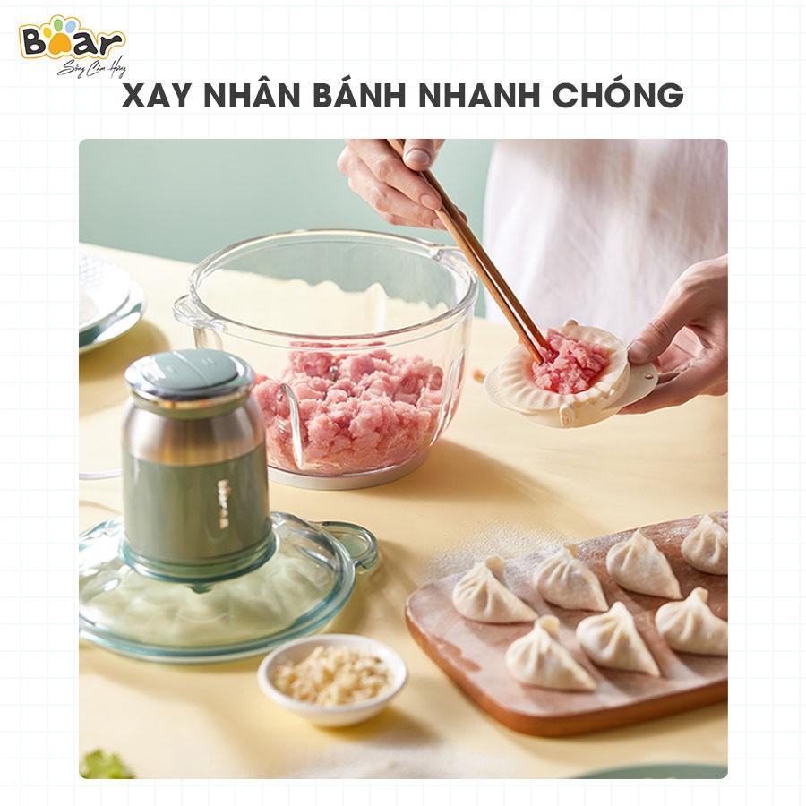 Máy xay thịt Bear QSJ-C04R8S - Đa năng chức năng, công xuất lớn, tiện dụng - Hàng nhập khẩu