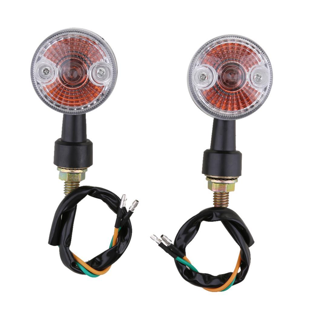 Universal Amber Motorcycle  Direction Indicator Light Lamp