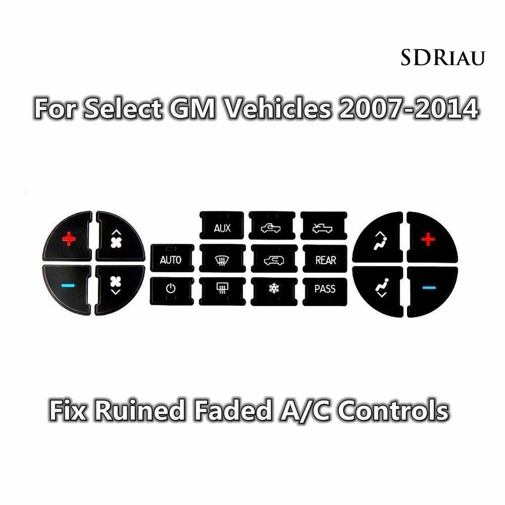 Bộ 19 Miếng Dán Bảng Điều Khiển Cho Xe Ô Tô Buick