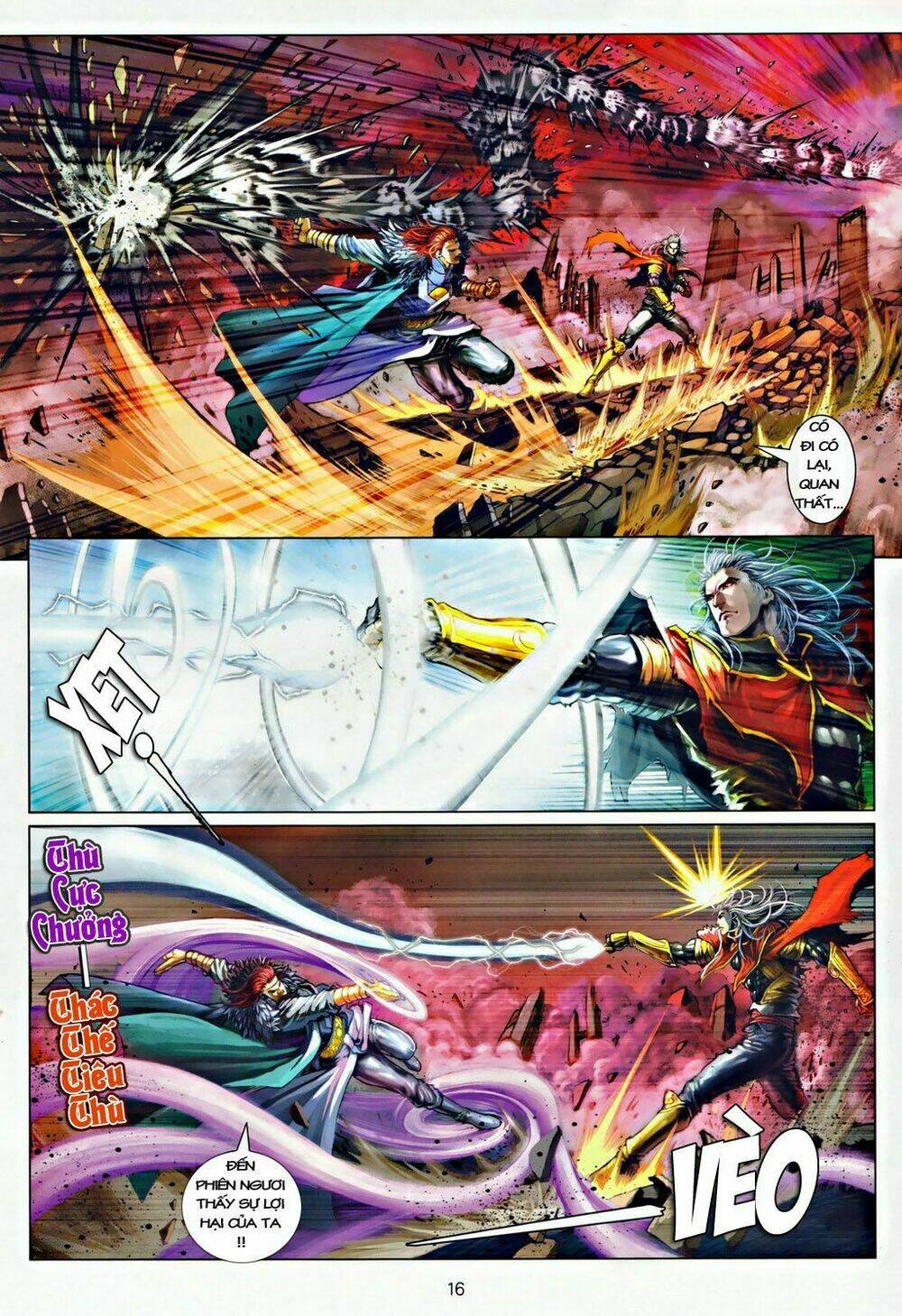 ôn thuỵ an quần hiệp truyện chapter 30 16