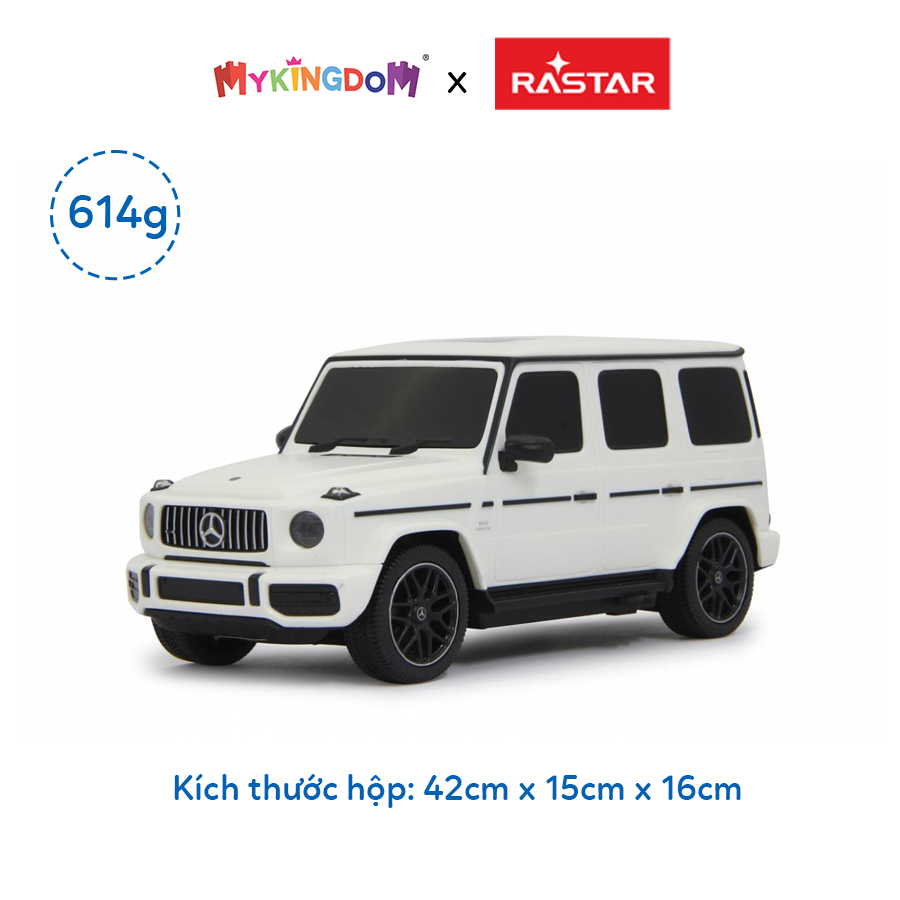 Đồ Chơi Xe R/C 1:24 Mercedes-Benz G63 Amg Màu Trắng RASTAR R95800-WHI