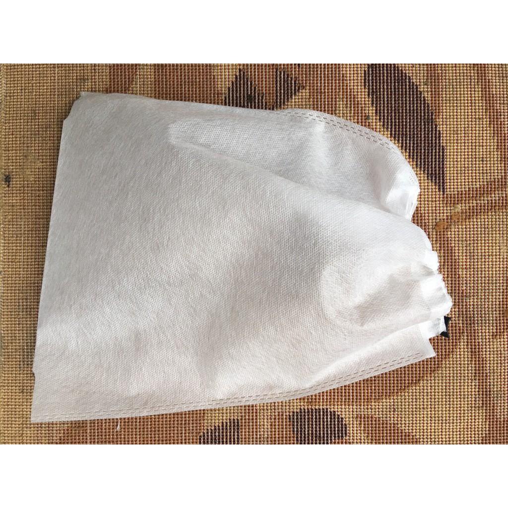 Set 100 túi bọc trái cây kích thước 25 x 30cm, bao trai bưởi, xoài, mãng cầu kiểu dây rút