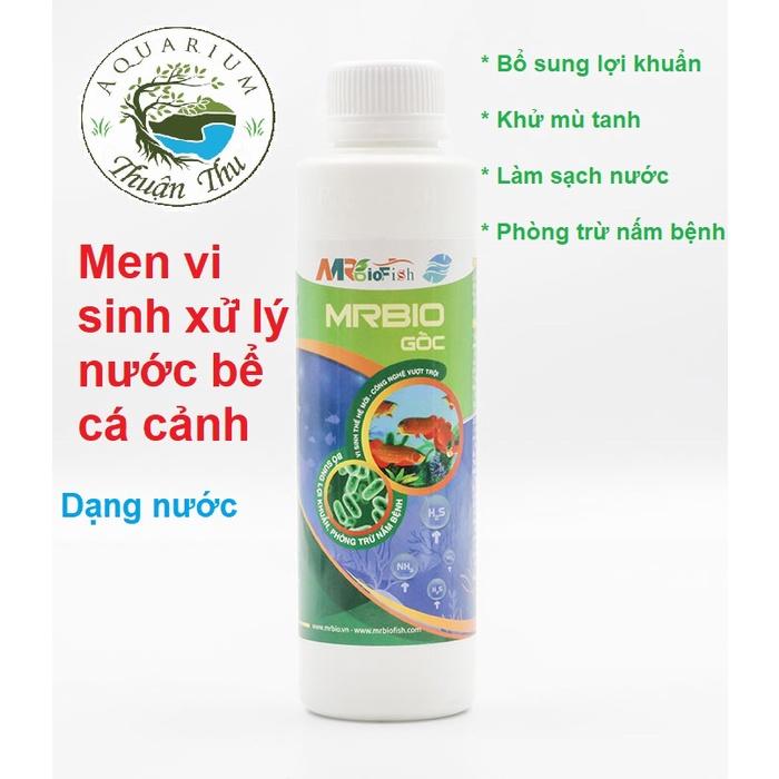 Men vi sinh Mr Bio Fish MRBIO GỐC xử lý nước hồ cá dạng nước 200ml