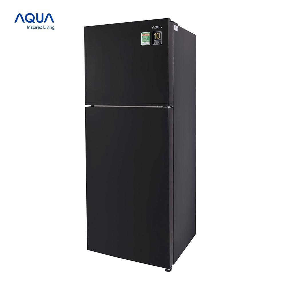 [Freeship Toàn Quốc - Bảo hành chính hãng 2 năm] Tủ Lạnh Ngăn Đông Trên Aqua 211L Twin Inverter AQR-T238FA(FB). - Ngăn đông mềm -1 độ C - Deo Fresh
