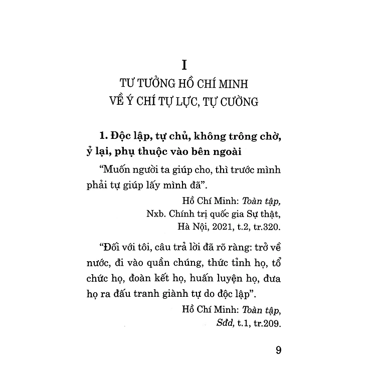 Sách - Xây dựng ý chí tự lực, tự cường và khát vọng phát triển đất nước phồn vinh, hạnh phúc