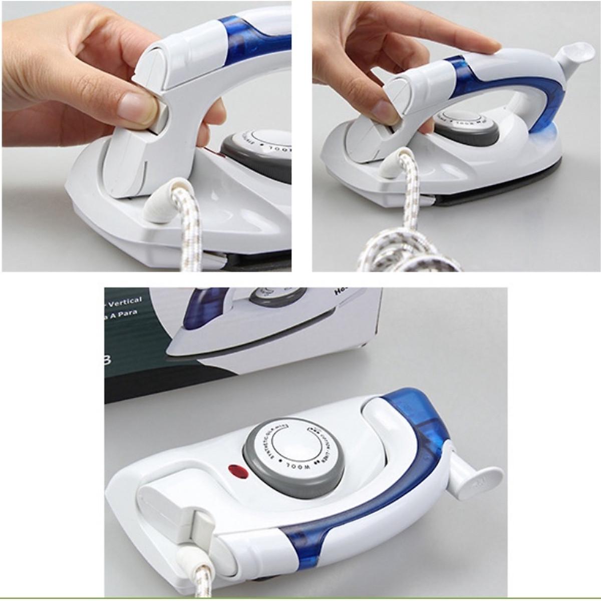Bàn Ủi Du Lịch Mini Gấp Gọn - Máy Là Hơi Nước Nhỏ Gọn Cực Tiện Lợi - HÀNG LOẠI 1 - Hàng Chính Hãng