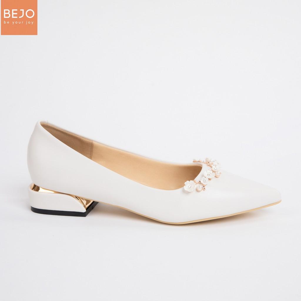 GIÀY CƯỚI - GIÀY CÔ DÂU BEJO H98.03 HOA MAI - WEDDING SHOES