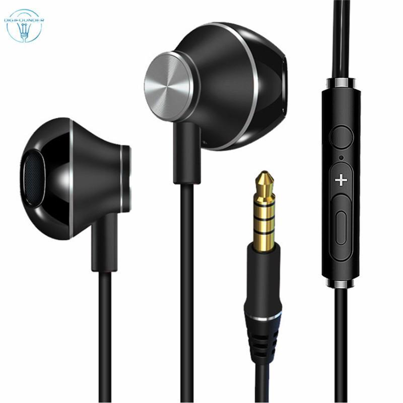 Tai nghe âm thanh trầm 4D tích hợp micro có dây chất lượng cao