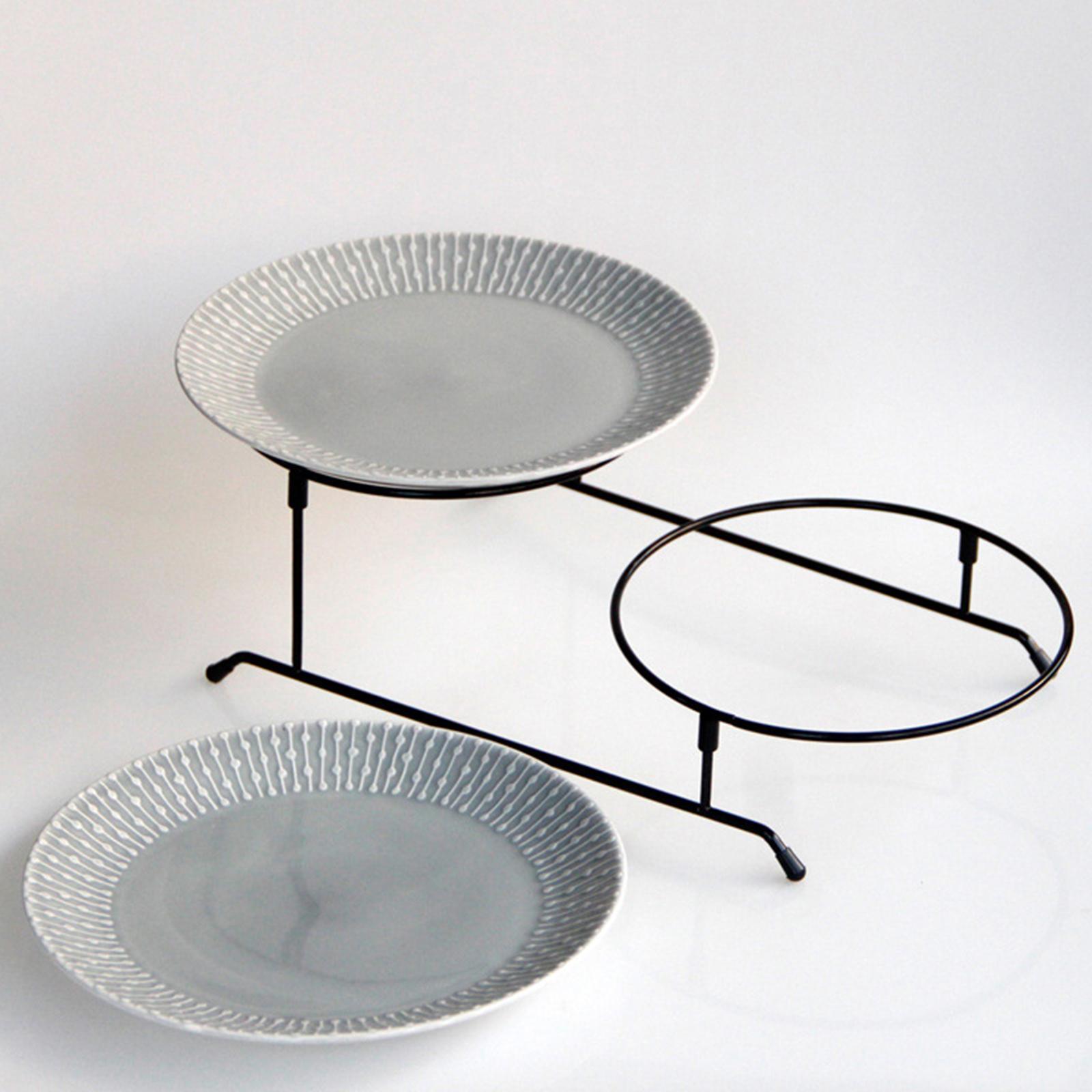 Dessert Cake Stand Jewelry Trinket Tray Cake Serving Tray for Bathroom Kitchen Countertop