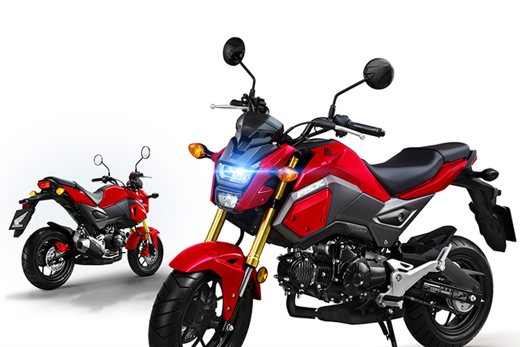 Xe Máy Honda MSX 125cc (Đỏ Ghi Đen)