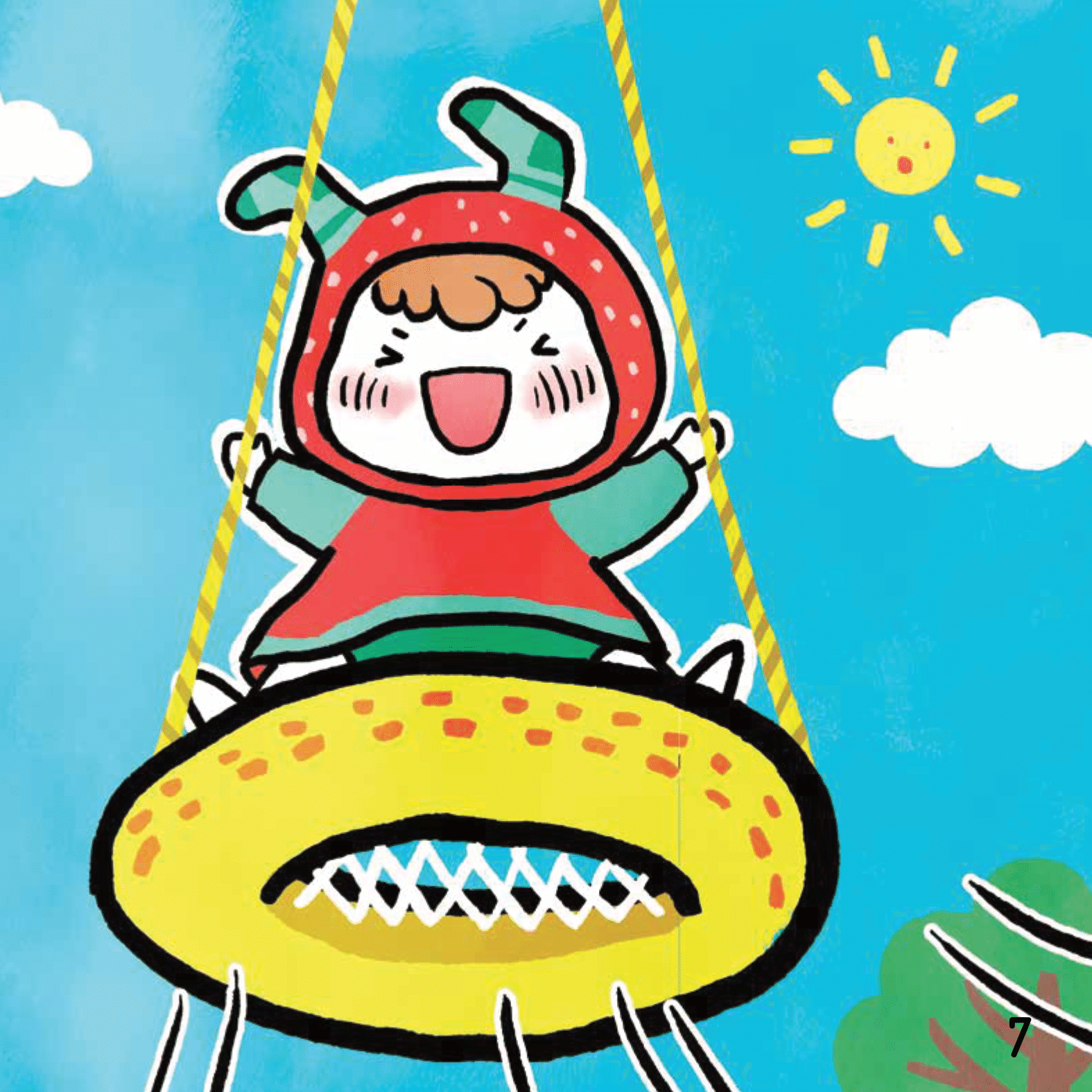 Ehon Em Bé Hạnh Phúc - Bé Vui Bé Khỏe: Chơi Xích Đu