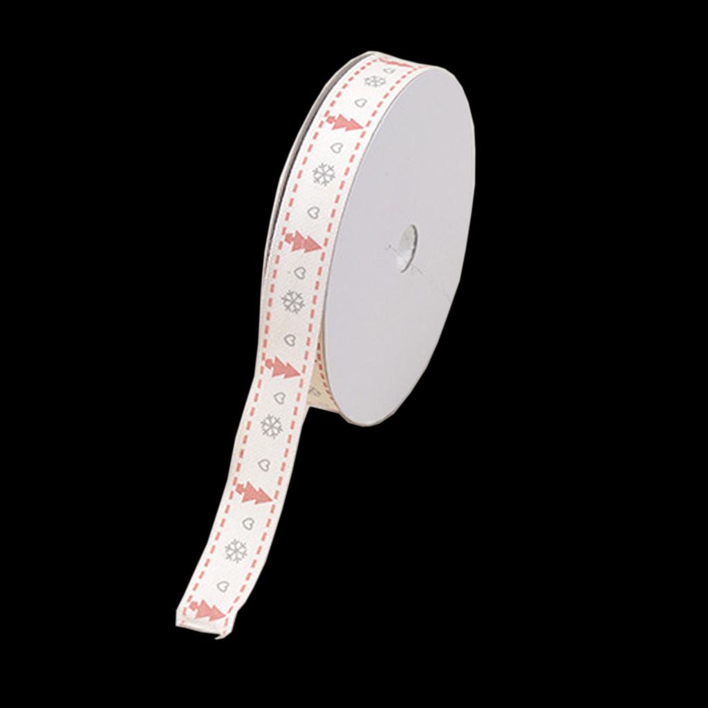 15 Mm Gói Quà Ruy Băng Cây Giáng Sinh Thiết Kế Thêu Sò Tôn Dáng