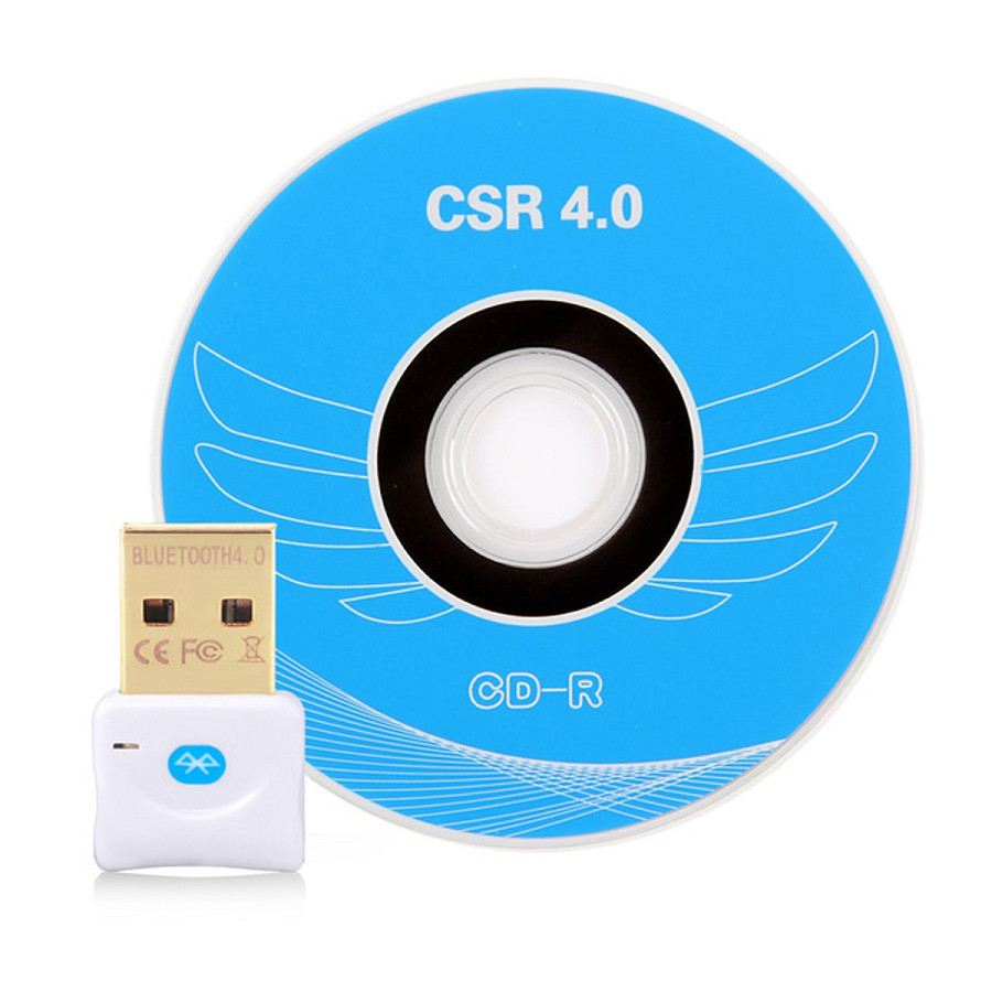 USB bluetooth cho PC - USB Bluetooth Máy Tính 4.0 CSR BT-06A - Trắng