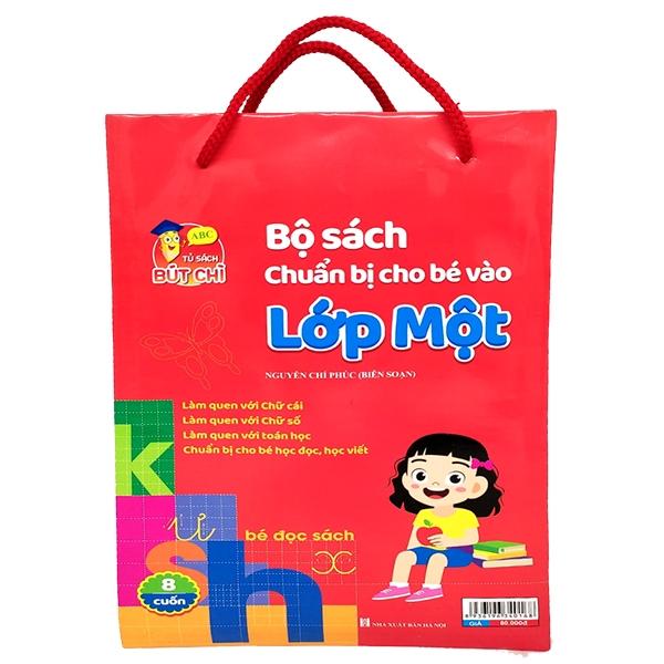 Tủ Sách Bút Chì - Bộ Sách Chuẩn Bị Cho Bé Vào Lớp Một (Bộ Túi 8 Cuốn)