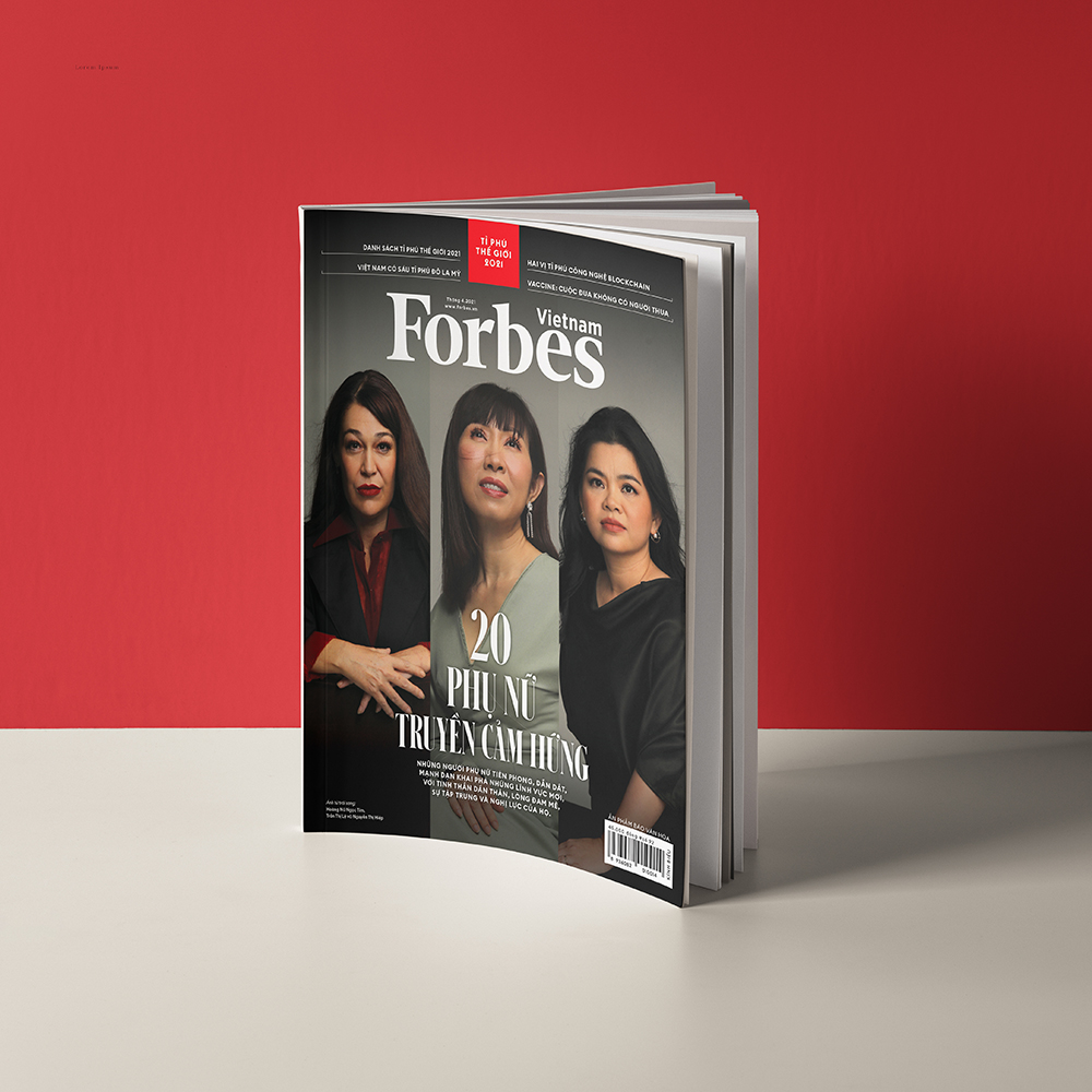Tạp chí Forbes Việt Nam - Số 92 (Tháng 4.2021) - Danh sách 20 Phụ nữ truyền cảm hứng