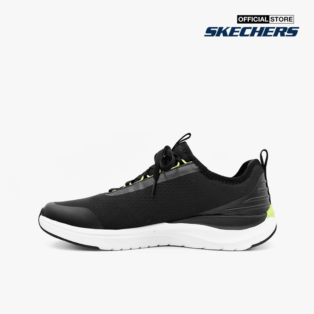 SKECHERS - Giày sneaker nam thắt dây Ultra Groove Zardov 232029-BKLM