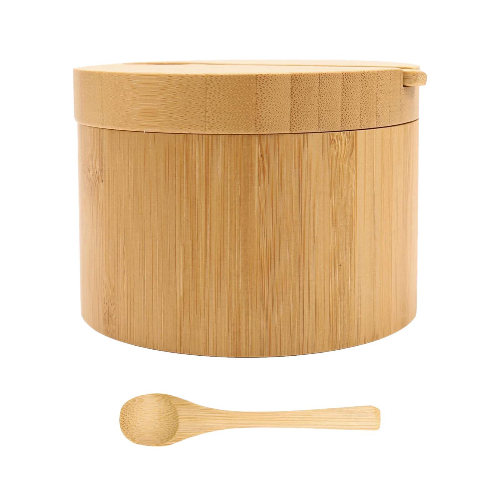 Wooden Spice Containers Multiuse Desk Office Storage for Home Cookie Kitchen