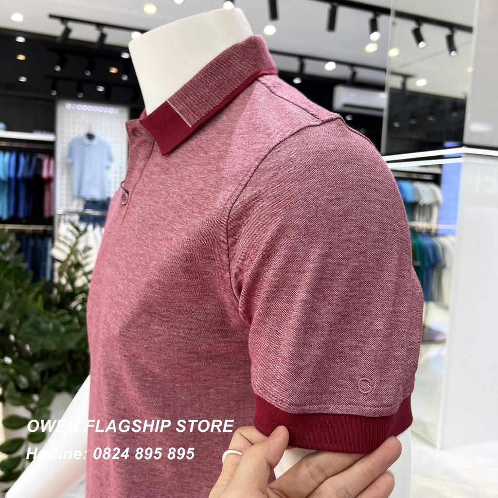 Áo Polo nam Owen chất Cotton thấm hút mồ hôi thoáng mát Mã APV231348