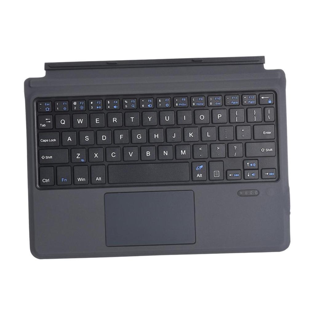 Portable Wireless Bluetooth Touchpad Keyboard  Thin Type for Surface Go