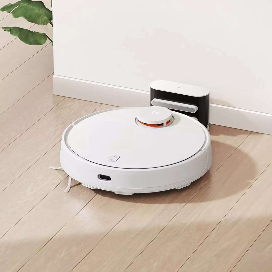 Robot hút bụi lau nhà thông minh Xiaomi 3C, lục hút cực mạnh 4000PA, kết nối thông minh App Mihome, vừa lau vừa hút- Hàng chính hãng