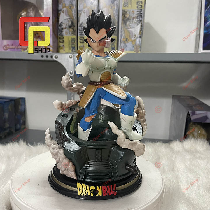 Mô hình Vegeta T-Rex - Figure Vegeta Dragon Ball  - Có Led Base