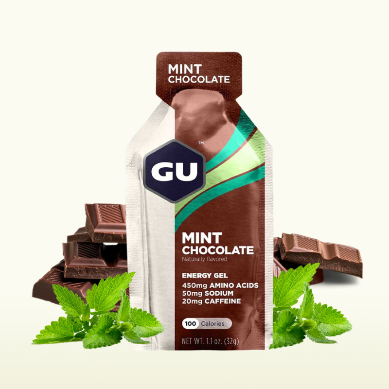 Gu Gel Energy Vị MINT CHOCOLATE - Gel Năng Lượng Hỗ Trợ Đạp Xe Chạy Bộ