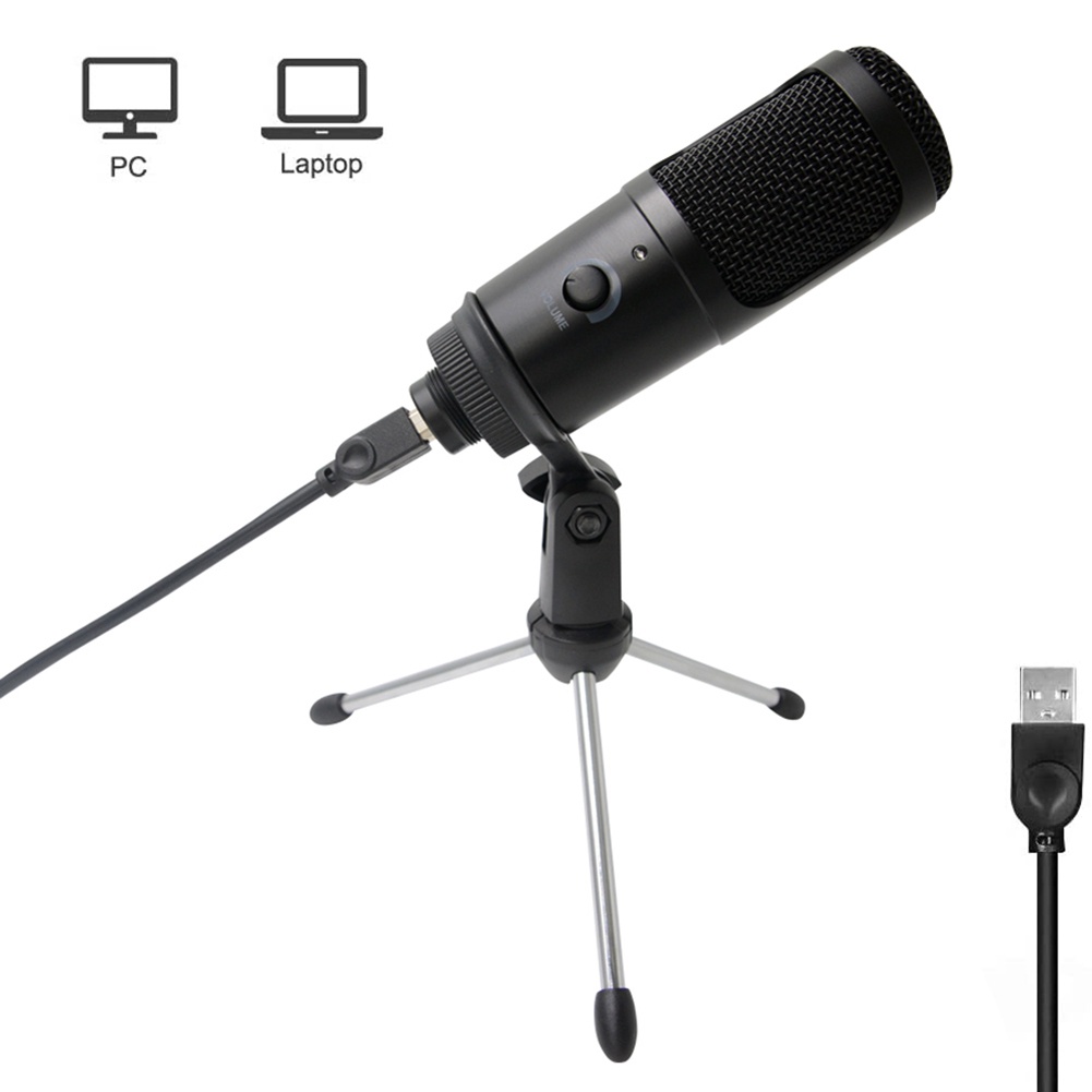 Micro - Mic Thu Âm Khoảng Cách Xa Rõ Và Trong CV Chất Lượng Cao chống ồn, livestream, Hát Karaoke, quay video, ghi âm, Vlog, Chơi game, Học Online trò chuyện qua Zoom Tương thích máy tính để bàn, Laptop, MAC - Hàng chính hãng