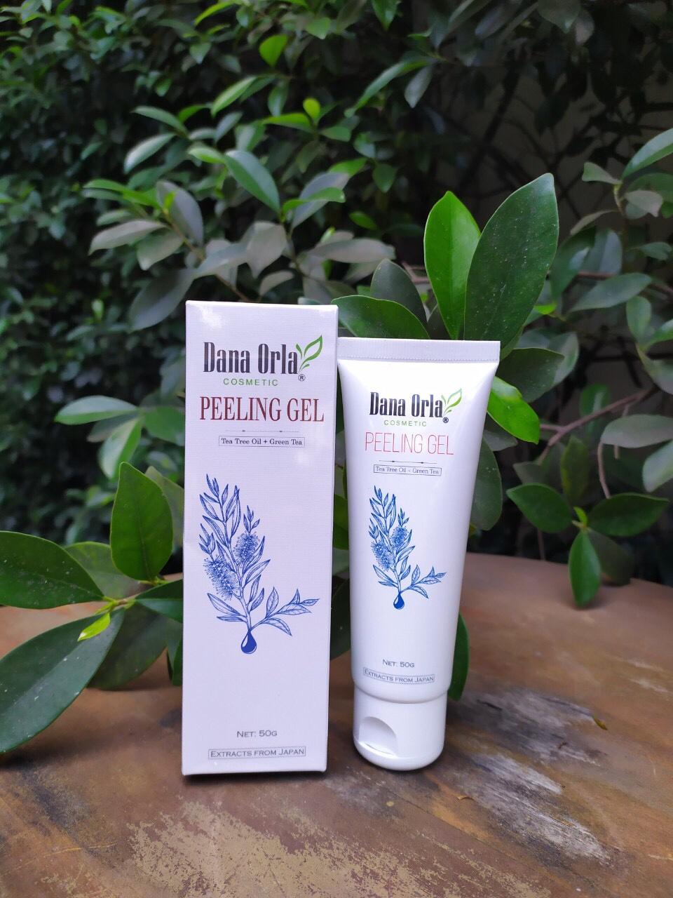 Gel Tẩy Kỳ Tinh Dầu Tràm Trà Dana Orla Làm Sạch Tế Bào Chết Da Mặt, Giữ Ẩm Cho Da (Peeling Gel) 50g