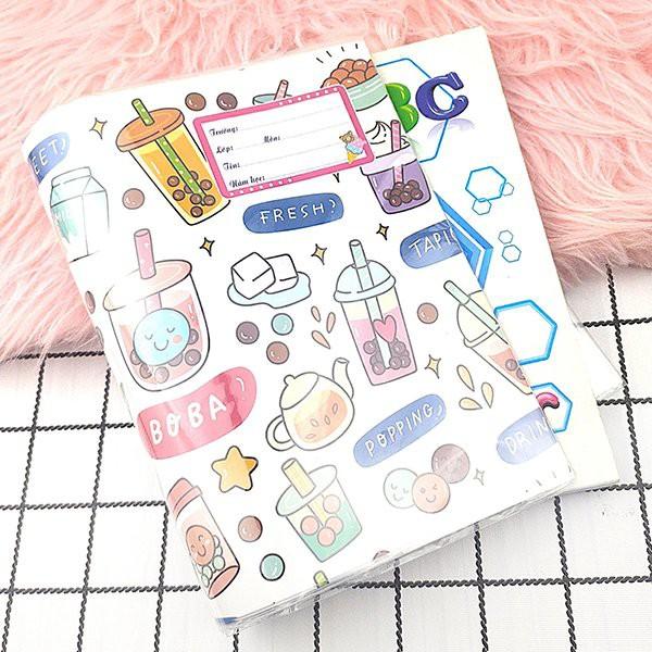 Combo 10 bao vở, bao tập kính đẹp mẫu ngẫu nhiên
