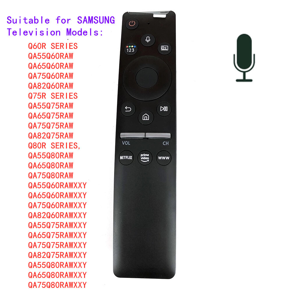 Remote Điều Khiển TV Giọng Nói Dành Cho SAMSUNG Smart Tivi 4K, QLED - Grade A