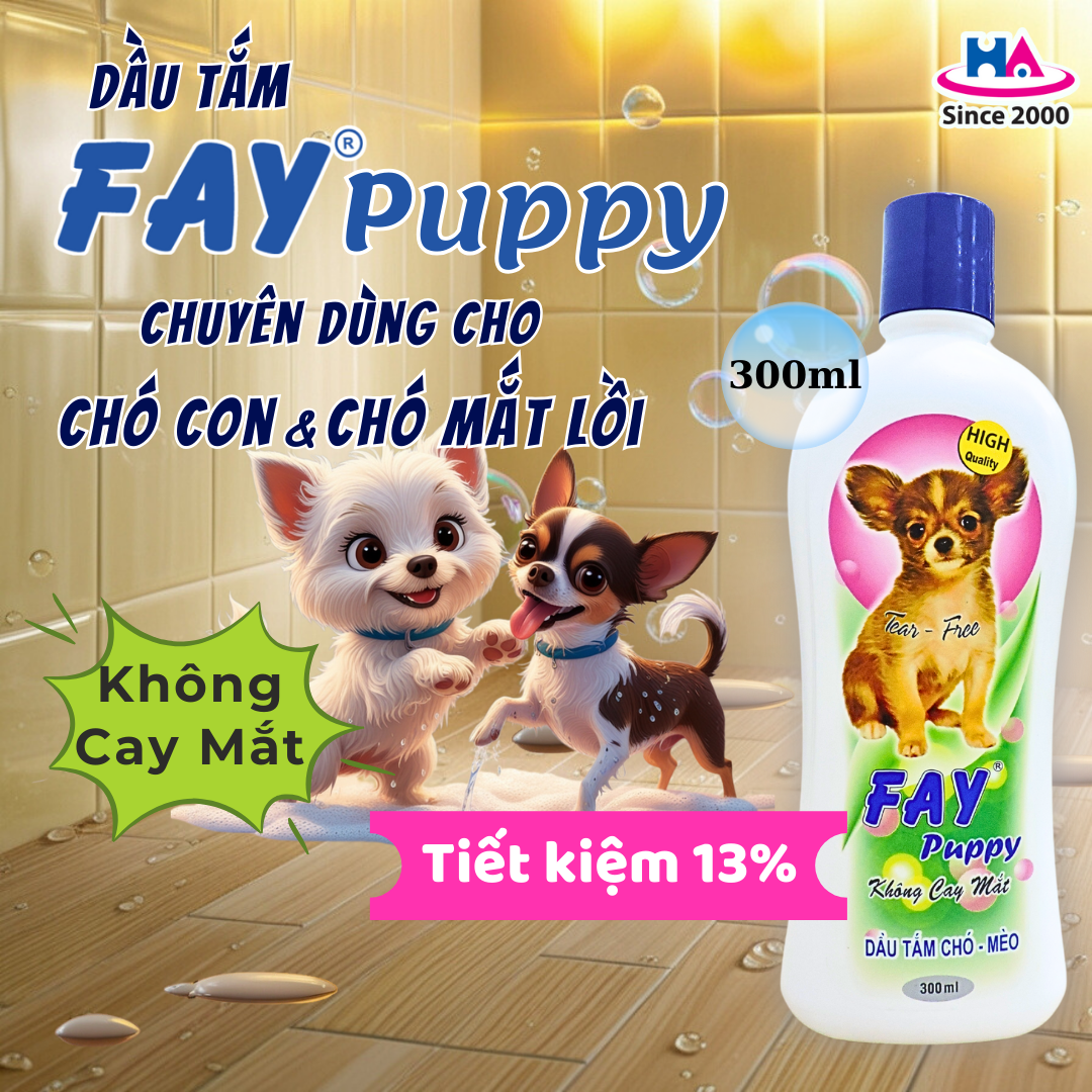 Dầu tắm Fay Puppy 300ml