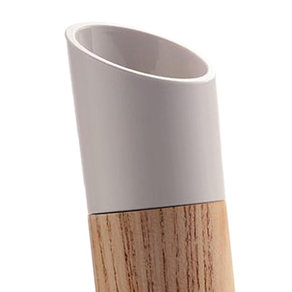 Salt Pepper Grinder Adjustable Ceramic Rotor Wood Shakers Mill Spices black