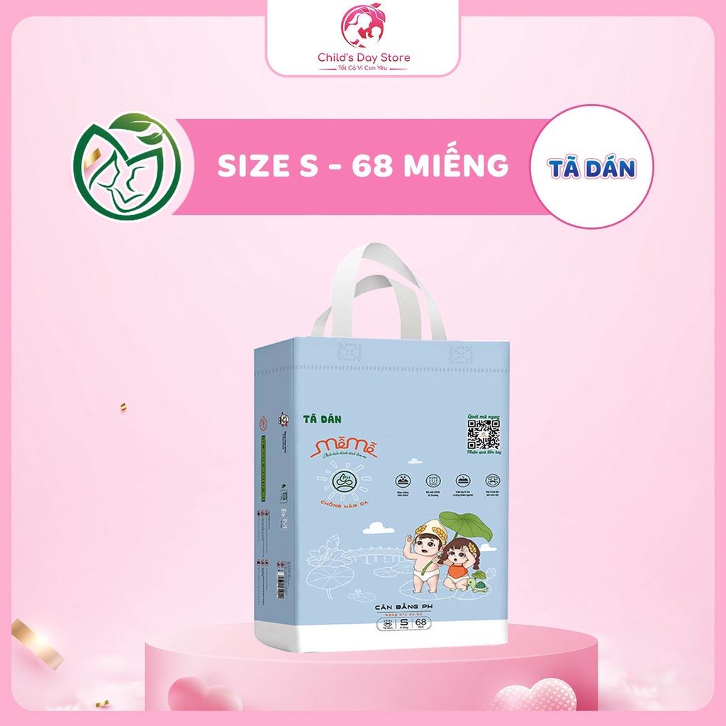 Tã/Bỉm Dán Mễ Mễ - Các Size S68/M64 - Mềm Mỏng Siêu Thấm Cho Bé - childs_day