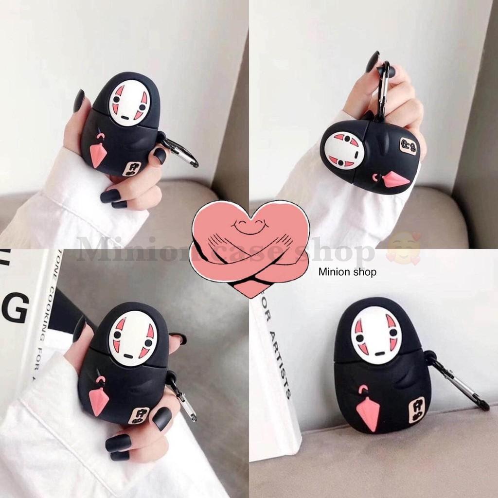 Bao Case Ốp dành cho airpod 1 và 2, tai nghe bluetooth i11,i12, i100, i9s... silicon 3D vô diện cầm ô cao cấp