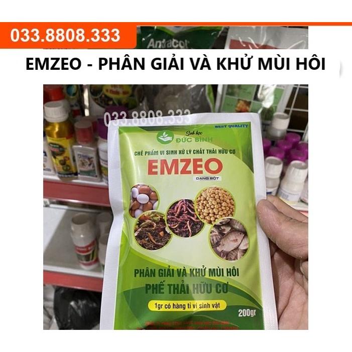 EMZEO 200G GIÚP PHÂN GIẢI VÀ KHỬ MÙI HÔI PHẾ THÁI HỮU CƠ -NHANH HIỆU QUẢ