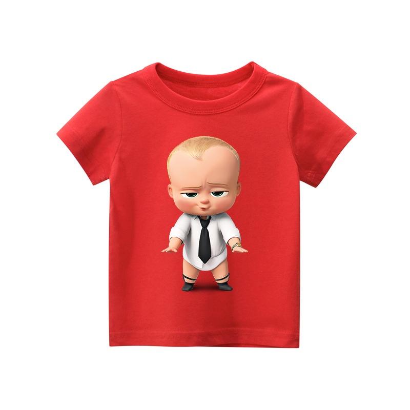 Áo thun trẻ em BABY BOSS, 8 màu áo, đầy đủ size có big size, MÀU KHÁC NHẮN TIN SHOP