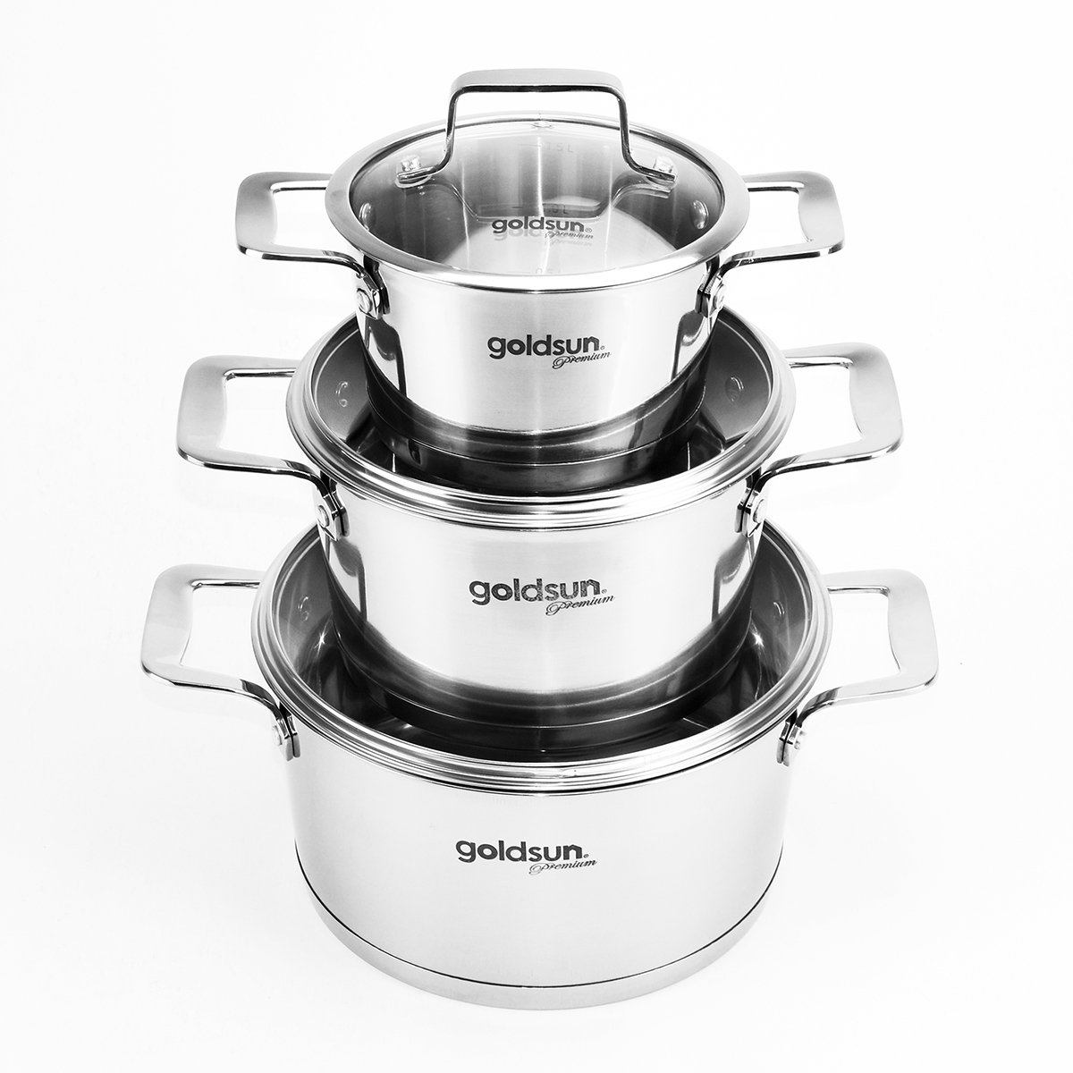 Bộ Nồi Inox GoldSun GD26-3506SG
