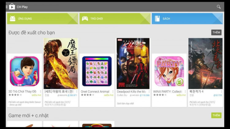 Thiết bị Smart tivi 4 anten vàng gold 4