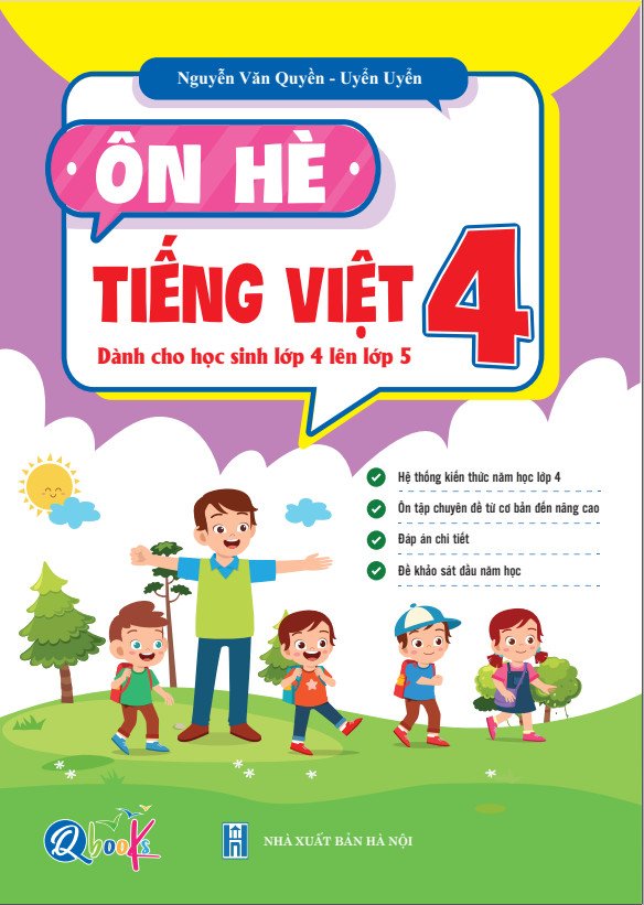 Combo Ôn Hè Toán và Tiếng Việt 4 - Chương Trình Mới - Dành cho học sinh lớp 4 lên 5 (2 cuốn)