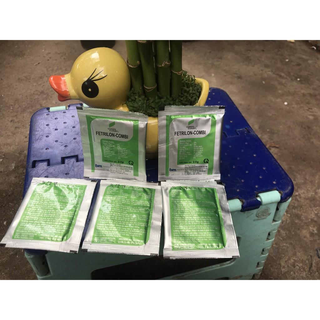 Phân Bón Lá Vi Lượng FETRILON 25g - Chống Vàng Lá Rụng Quả Non