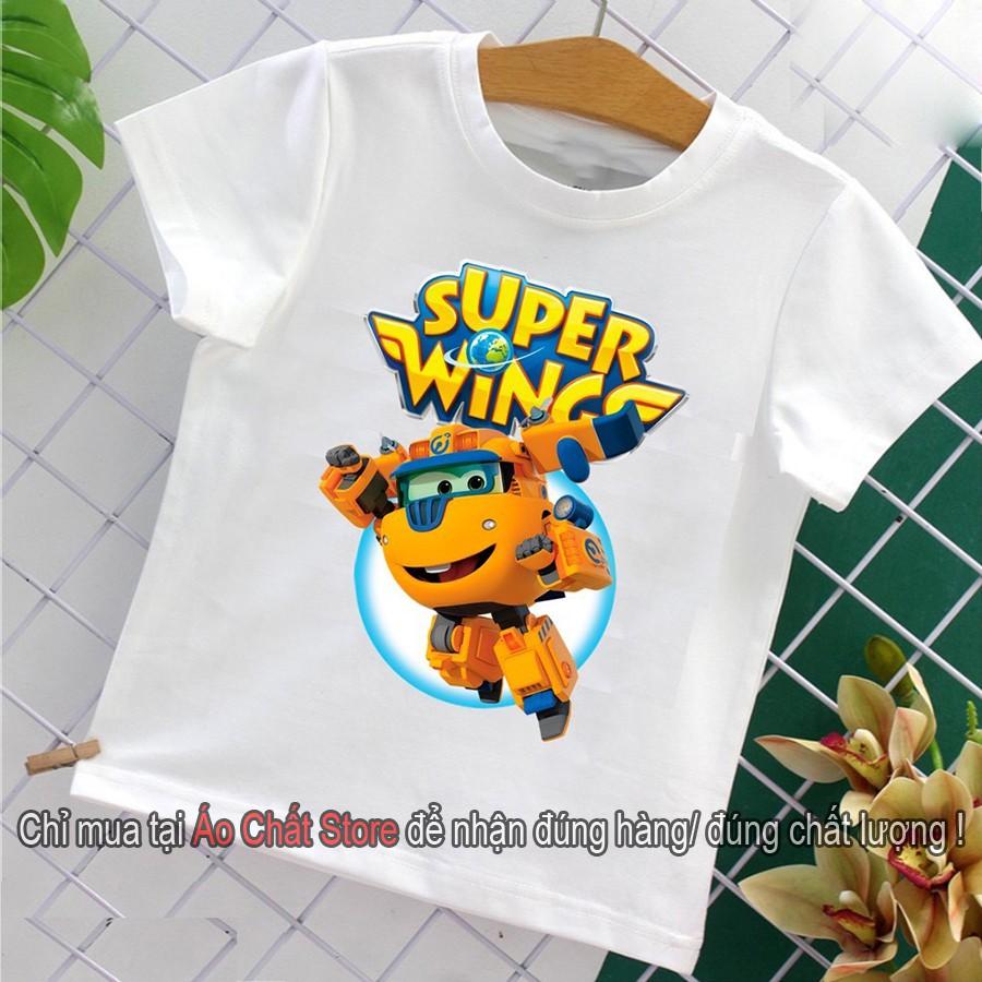 Áo trẻ em Đội Bay Siêu Đẳng Super Wings cho bé trai | bé gái đẹp SW07 | Áo Chất Store