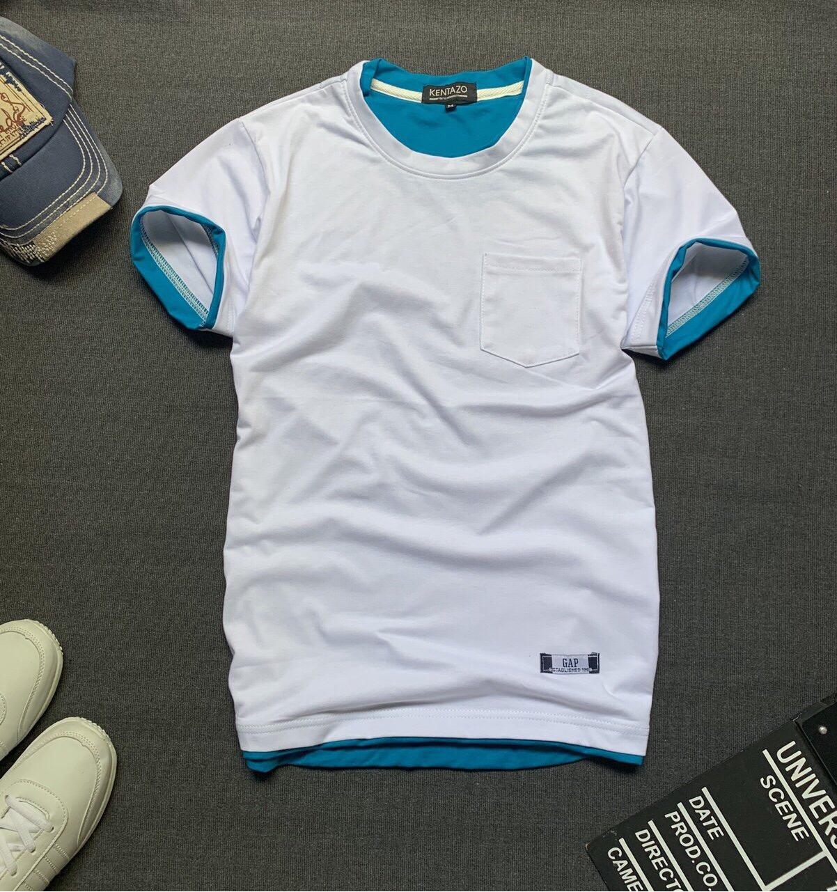 Áo Thun Nam Body Phối Màu