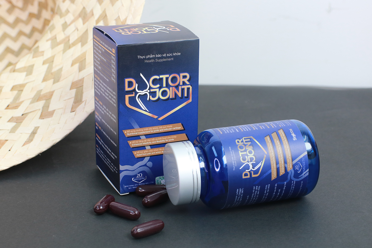 Viên Uống Hỗ Trợ Xương Khớp DOCTOR JOINT giảm đau nhức xương khớp, ngăn ngừa thoái hóa khớp, phục hồi mô khớp - Hộp 20 viên
