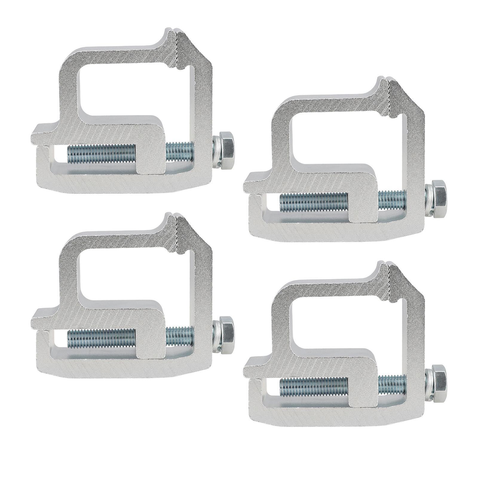 Aluminum Heavy Duty Mounting Clamps for   More   Truck  4Pcs