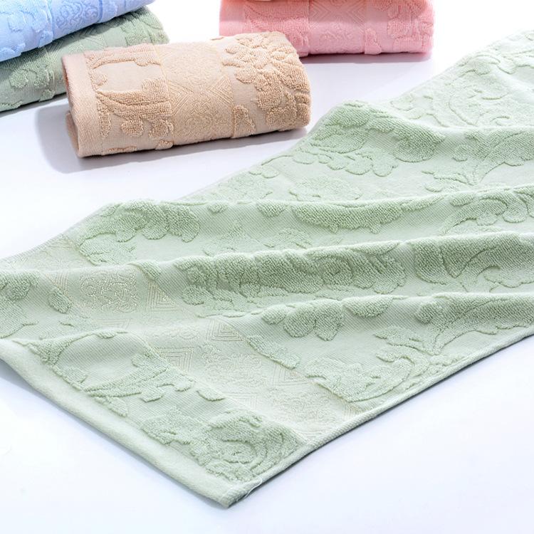 Set 3 Khăn siêu thấm chất liệu 100 cotton,1 khăn tắm lớn 70x140 + 2 khăn mặt 34x75-203