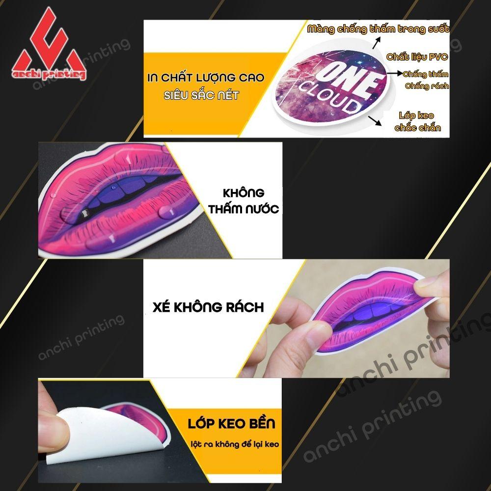 Tem dán xe, sticker dán xe 63 tỉnh thành Việt Nam siêu Hot, Decal cao cấp, bền màu, cắt sẵn - ANCHI PRINTING - Mẫu 1