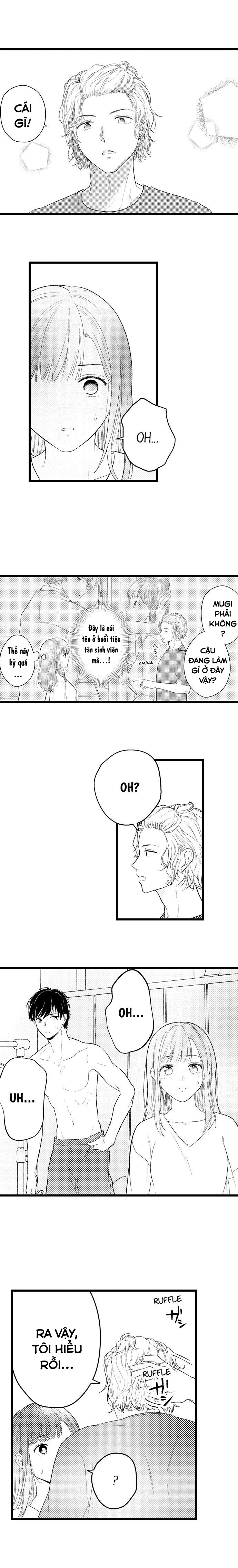 chỉ 3 giây sau, anh ấy như biến thành quái thú chapter 6.2 1