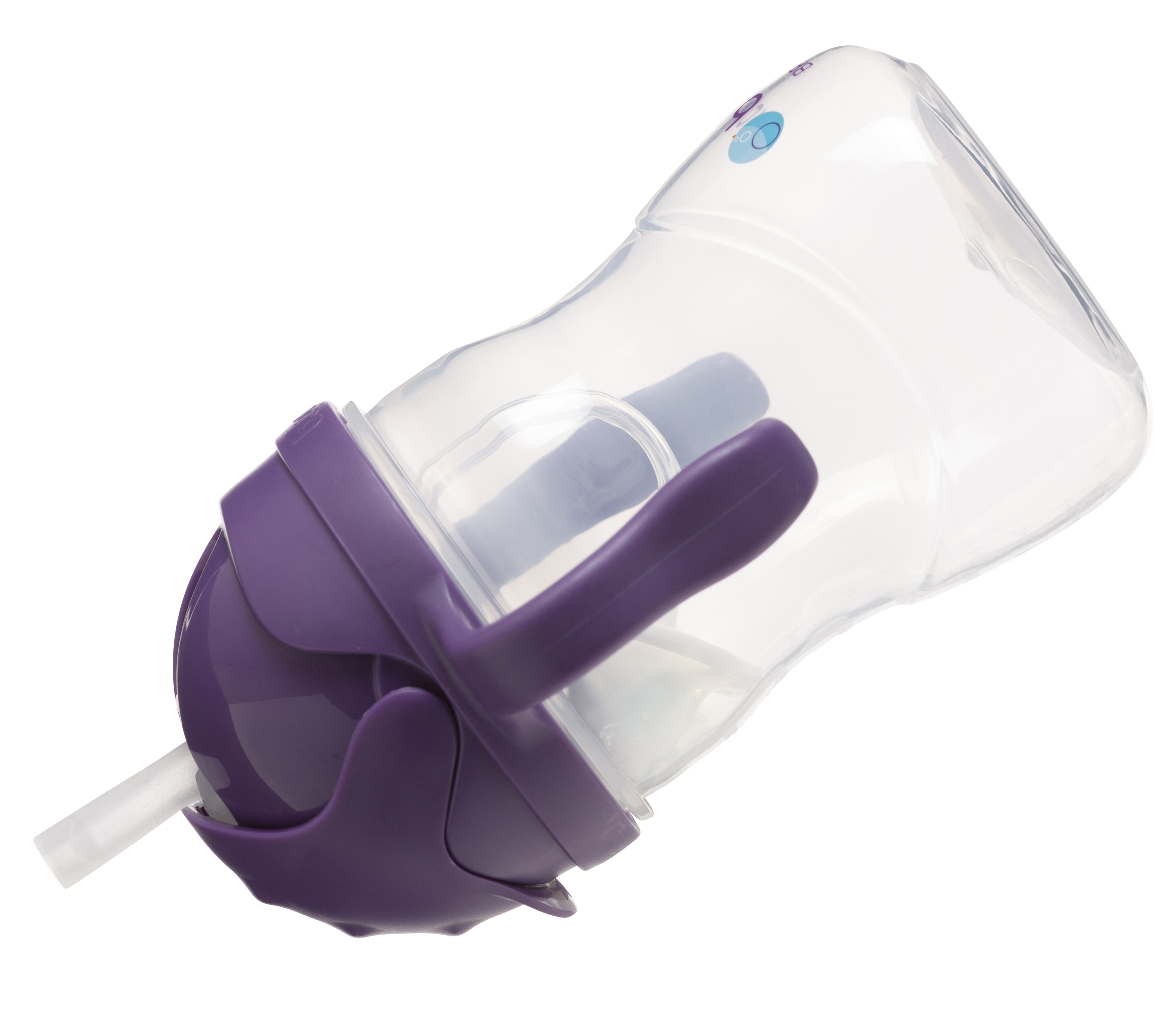 B.box Disney Bình nước 360 độ cho bé tập uống nước 240ml - Tím